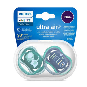სატყუარების 2 ცალიანი ნაკრები 18 თვიდან Philips Avent Ultra Air SCF349/18