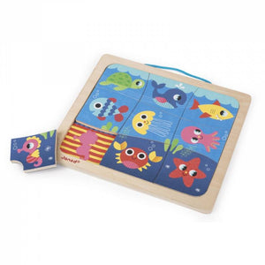 სათამაშო მაგნიტური ფაზლი Janod Magnetic puzzle J08181