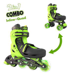 საბავშვო როლიკები Neon COMBO SKATES NT10G4