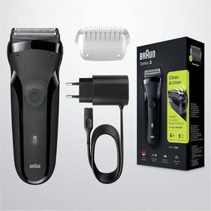 წვერსაპარსი BRAUN SHAVER 300BT BLK/BLK