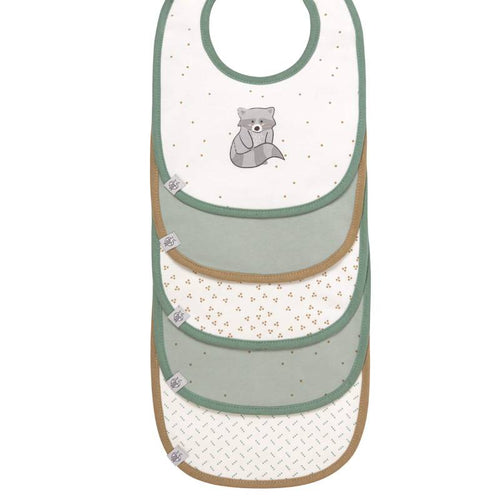 ბავშვის წინსაფრების 5 ცალიანი ნაკრები Lassig Bib 5pcs