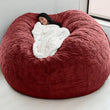 დიდი ზომის რბილი პუფი OEM 6FT 150X75cm