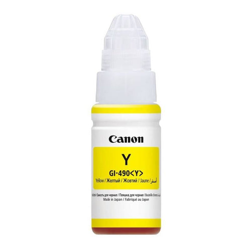 ჭავლური კარტრიჯი Canon GI-490Y Yellow