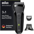 წვერსაპარსი BRAUN SHAVER 300BT BLK/BLK