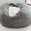 დიდი ზომის რბილი პუფი OEM 6FT 150X75cm