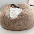 დიდი ზომის რბილი პუფი OEM 6FT 150X75cm