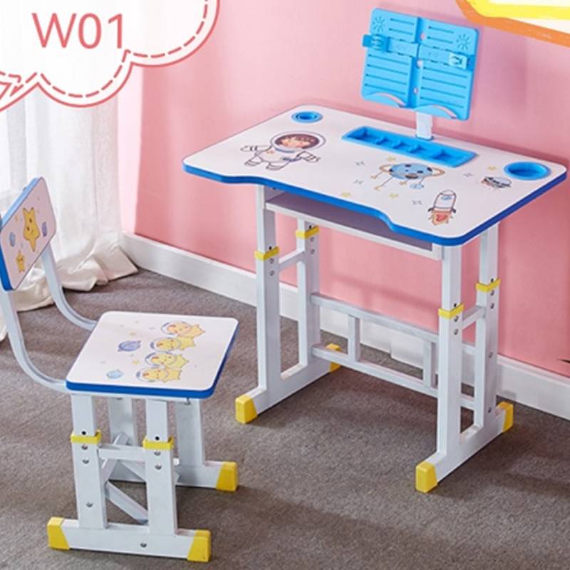 საბავშვო სამეცადინო მაგიდა და სკამი W01