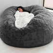 დიდი ზომის რბილი პუფი OEM 6FT 150X75cm