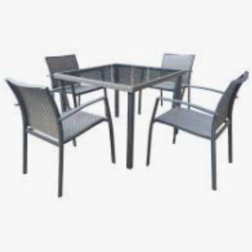 ბაღის მაგიდა 4 სკამით BISTRO 321860