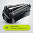 წვერსაპარსი BRAUN SHAVER 300BT BLK/BLK