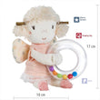სათამაშო საჩხარუნო Fehn Baby Rattle ring fairy 045093
