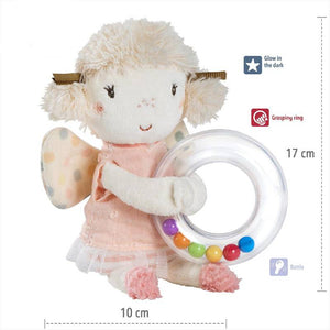 სათამაშო საჩხარუნო Fehn Baby Rattle ring fairy 045093