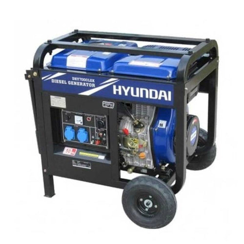 გენერატორი დიზელის ერთფაზიანი HYUNDAI HJ.DHY7000LEK (000535)
