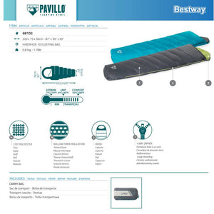 საძილე ტომარა ჩანთით Bestway 68102