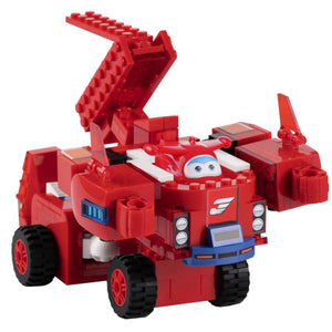 საბავშვო ასაწყობი ტრანსფორმერი Super Wings Transformer Toy Small Blocks 2-1-ში EU385005
