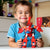 საბავშვო ასაწყობი ტრანსფორმერი Super Wings Transformer Toy Small Blocks 2-1-ში EU385005