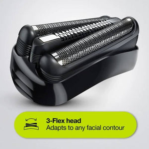 წვერსაპარსი BRAUN SHAVER 310BT BLK/BLU