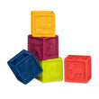 საბავშვო სათამაშო სენსორული კუბიკები Btoys ONE TWO SQUEEZE