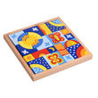 საბავშვო ასაწყობი ხის კუბიკები პეპელა Goki Designer wooden Butterflies 58646G