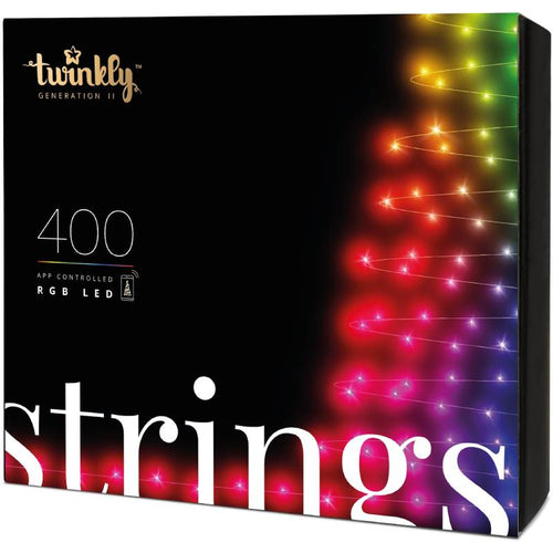 საახალწლო განათება Twinkly Strings LED RGB TWS400STP-BEU
