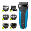 წვერსაპარსი BRAUN SHAVER 310BT BLK/BLU