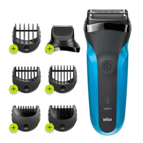წვერსაპარსი BRAUN SHAVER 310BT BLK/BLU