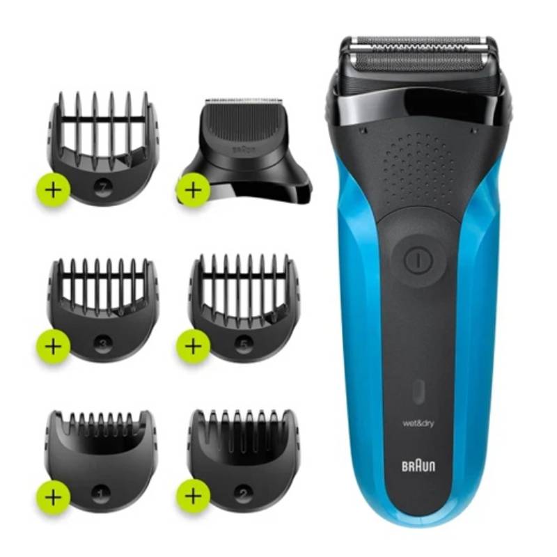 წვერსაპარსი BRAUN SHAVER 310BT BLK/BLU