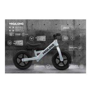 საბავშვო ბალანს-ველოსიპედი Miqilong Balance bicycle HP 12" ZCY-HP12-OLIVE