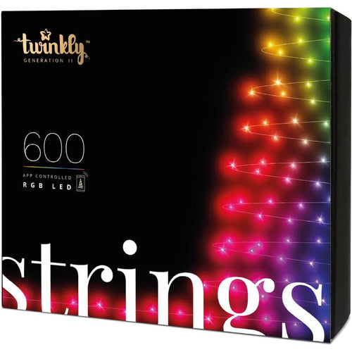 საახალწლო განათება Twinkly Strings LED RGB TWS600STP-BEU