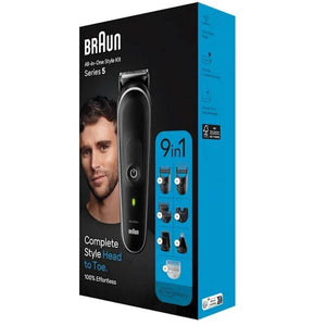 მულტისაპარსი და ტრიმერი 9-1-ში BRAUN MULTI MGK5420 BlkGrey CEEMEA