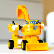 საბავშვო ასაწყობი ტრანსფორმერი Super Wings Transformer Toy Small Blocks 2-1-ში Donnie EU385007