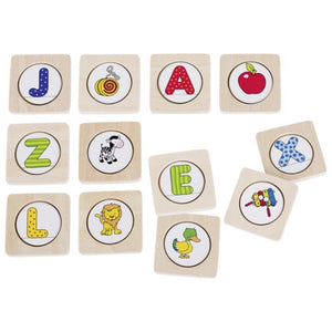 საბავშვო სათამაშო ანბანი Goki learning the alphabet 56719G