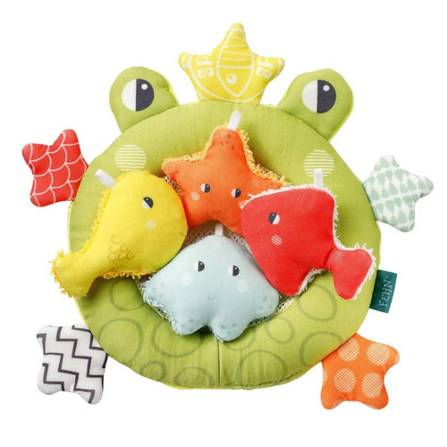საბავშვო აბაზანის სათამაშო ბაყაყი Fehn Baby Frog fishing net 050080