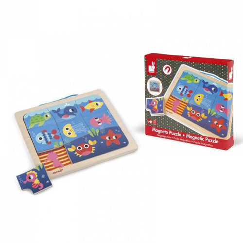 სათამაშო მაგნიტური ფაზლი Janod Magnetic puzzle J08181