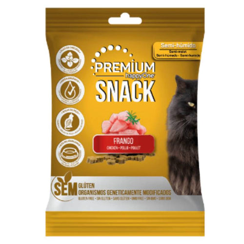 პრემიუმ ხარისხის კატის ხემსი ქათმით Happy One Premium Cat snack with Chicken 10 ცალი (1620 00942)