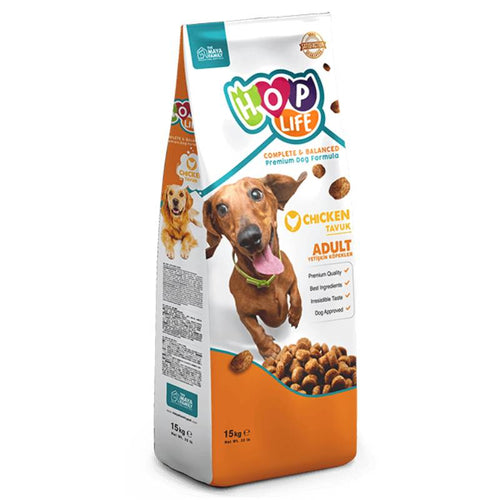 პრემიუმ კლასის ძაღლის საკვები ქათმით Hop-life Dog Chicken (1620 00157)