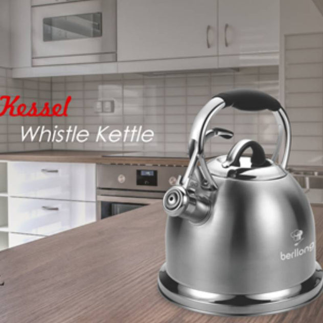 ფოლადის ჩაიდანი Berllong Whistle Kettle BWK-0070