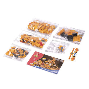 საბავშვო ასაწყობი ტრანსფორმერი Super Wings Transformer Toy Small Blocks 2-1-ში Donnie EU385007