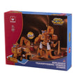 საბავშვო ასაწყობი ტრანსფორმერი Super Wings Transformer Toy Small Blocks 2-1-ში Donnie EU385007