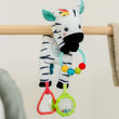 სათამაშო ზებრა Fehn Baby Bean bag zebra 049077
