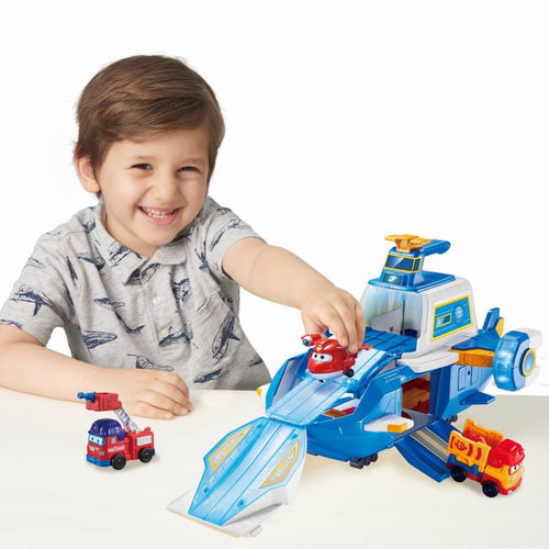 სათამაშო მანქანების ბაზა Super Wings Air Moving Base S4 EU740831