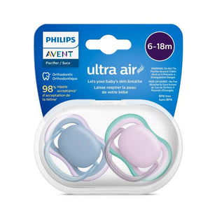 საწოვარების 2 ცალიანი ნაკრები Philips Avent UltraAir 6-18 თვე SCF085/34