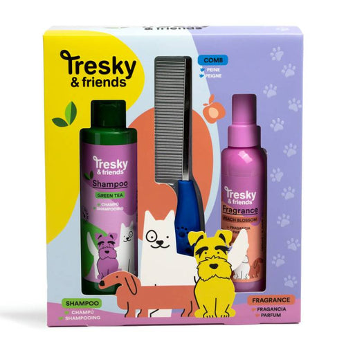 ძაღლის მოვლის ნაკრები TRESKY & FRIENDS GIFT SET 3PCS 42181