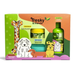 ძაღლის მოვლის ნაკრები TRESKY & FRIENDS 4PCS WELLNESS SET 68149