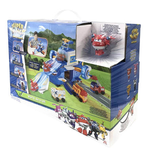 სათამაშო მანქანების ბაზა Super Wings Air Moving Base S4 EU740831