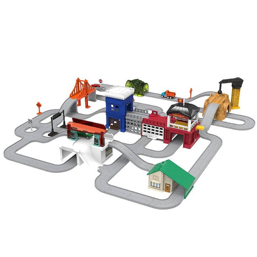 სათამაშო ასაწყობი ქალაქი DRIVEN POCKET SERIES MEGA PLAYSET WH1136Z