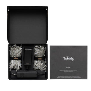 საახალწლო 5 მეტრიანი განათება Twinkly Icicle LED RGB TWI190STP-TEU