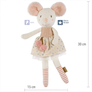 სათამაშო თაგვი Fehn Baby Bean bag mouse 045024