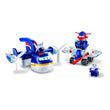 სათამაშო თვითმფრინავი და მანქანა Super Wings 2-1-ში Police Patroller S4 EU740834