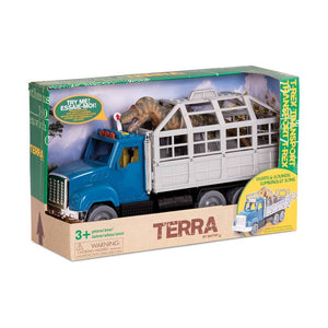 სათამაშო დინოზავრი და მანქანა Terra ADVENTURE PLAYSET DINO TRANSPORT AN4050Z